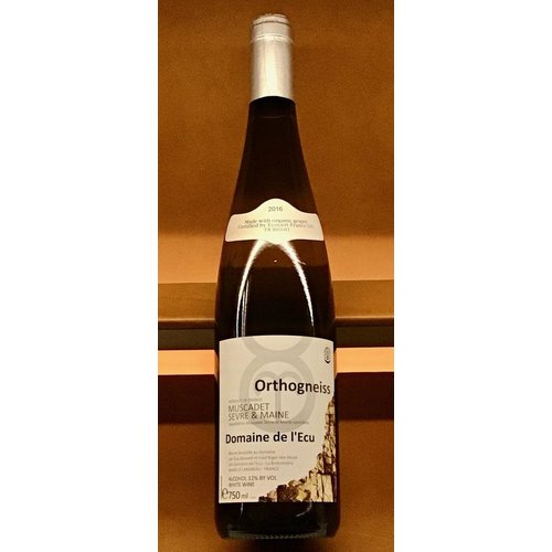 Wine DOMAINE DE L'ECU MUSCADET DE SEVRE ET MAINE 'ORTHOGNEISS' 2016 Wine DOMAINE DE L'ECU MUSCADET DE SEVRE ET MAINE 'ORTHOGNEISS' 2016