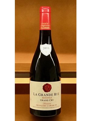 Wine LAMARCHE LA GRANDE RUE (MONOPOLE) GRAND CRU 2014