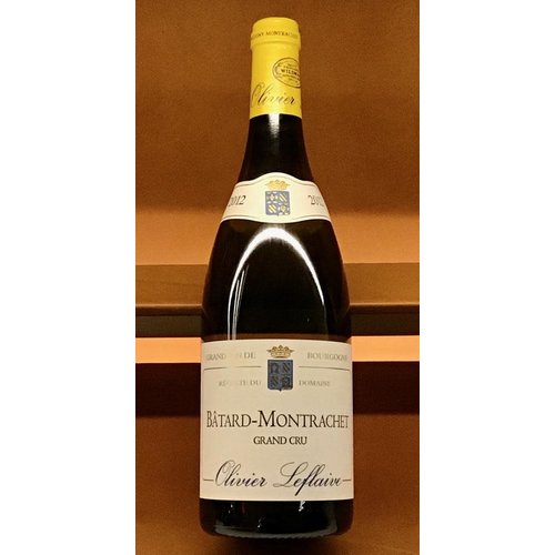 Wine OLIVIER LEFLAIVE BATARD MONTRACHET GRAND CRU 2012 Wine OLIVIER LEFLAIVE BATARD MONTRACHET GRAND CRU 2012