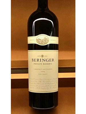Wine BERINGER VINEYARDS CABERNET SAUVIGNON 'PRIVATE RESERVE' 2009 1.5L