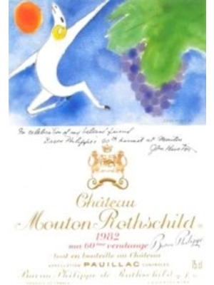 Wine CH MOUTON ROTHSCHILD 1982 (OWC-CASE ONLY)