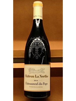 Wine CHATEAU LA NERTHE CHATEAUNEUF DU PAPE ROUGE  2017