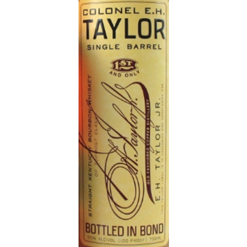Spirits COLONEL E.H. TAYLOR SINGLE BARREL BOURBON 100 PROOF Spirits COLONEL E.H. TAYLOR SINGLE BARREL BOURBON 100 PROOF