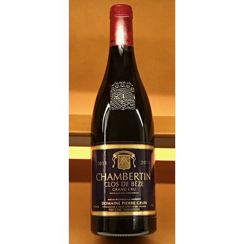 Wine PIERRE GELIN CHAMBERTIN-CLOS DE BEZE GRAND CRU 2011