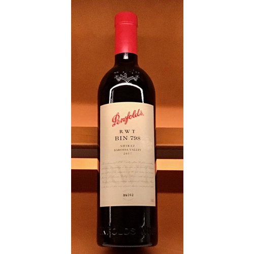 Wine PENFOLDS RWT BAROSSA VALLEY SHIRAZ 2017 Wine PENFOLDS RWT BAROSSA VALLEY SHIRAZ 2017