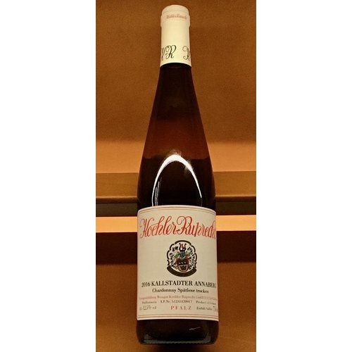 Wine KOEHLER-RUPRECHT KALLSTADTER ANNABERG SPATLESE TROCKEN CHARDONNAY 2019 Wine KOEHLER-RUPRECHT KALLSTADTER ANNABERG SPATLESE TROCKEN CHARDONNAY 2019