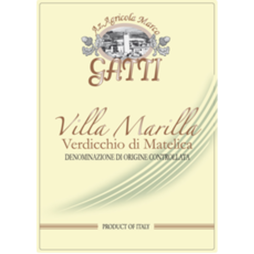 Wine MARCO GATTI VERDICCHIO DI MATELICA ‘VILLA MARILLA’ 2017 Wine MARCO GATTI VERDICCHIO DI MATELICA ‘VILLA MARILLA’ 2017