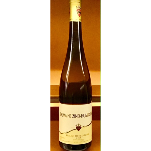 Wine ZIND-HUMBRECHT RIESLING ROCHE CALCAIRE 2014 Wine ZIND-HUMBRECHT RIESLING ROCHE CALCAIRE 2014