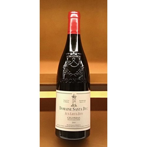 Wine DOMAINE SANTA DUC AUX LIEUX-DITS GIGONDAS 2019 Wine DOMAINE SANTA DUC AUX LIEUX-DITS GIGONDAS 2019