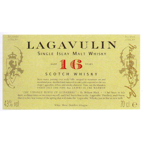 Spirits LAGAVULIN 16YR SCOTCH