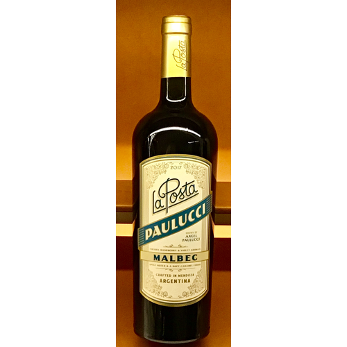 Wine LA POSTA MALBEC 'PAULUCCI VINEYARD' 2019 Wine LA POSTA MALBEC 'PAULUCCI VINEYARD' 2019