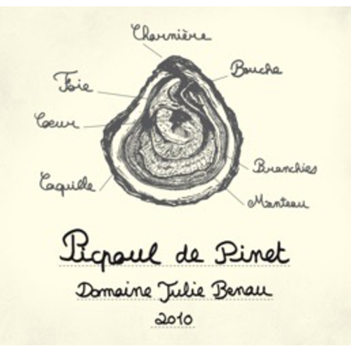 Wine DOMAINE JULIE BENAU PICPOUL DE PINET 2022