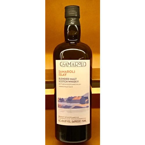 Spirits SAMAROLI ISLAY BLENDED MALT SCOTCH Spirits SAMAROLI ISLAY BLENDED MALT SCOTCH