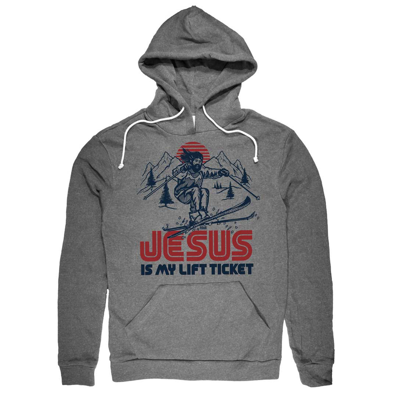 Solid Threads Jesus is My Lift Pullover Hoodie