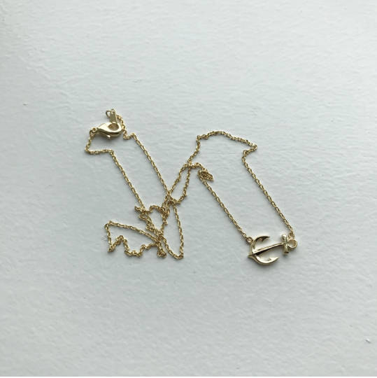 Musthavemustget Must Have Anchor Necklace