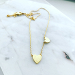 Musthavemustget Must Have Double Heart Necklace