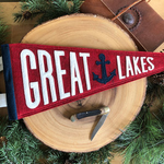 Yoho & Co Yoho & Co Felt Pennant Great Lakes