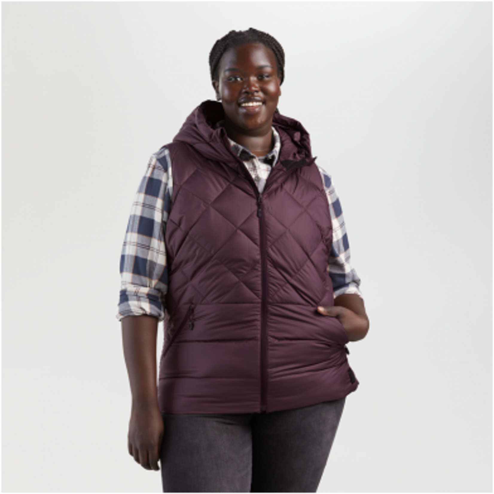 Outdoor Research Outdoor Research W’s Coldfront Hooded Down Vest
