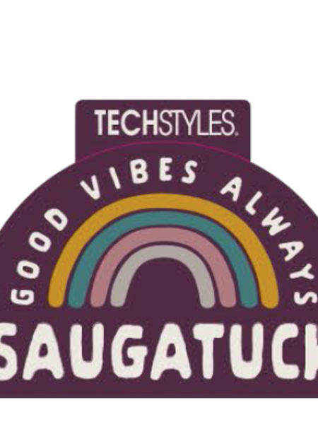 TechStyles TechStyles Saugatuck Good Vibes Always Sticker