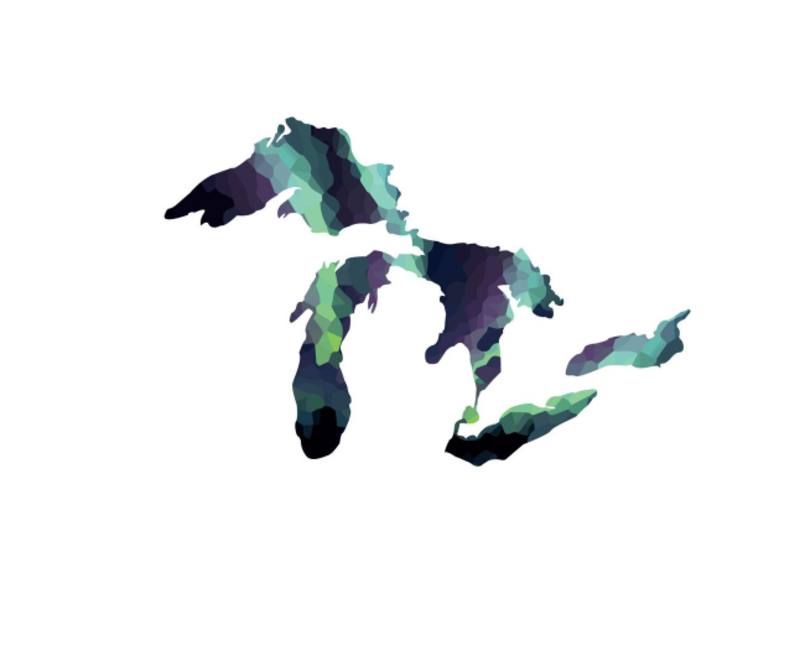 Great Lakes Proud Great Lakes Proud Great Lakes Proud Sticker