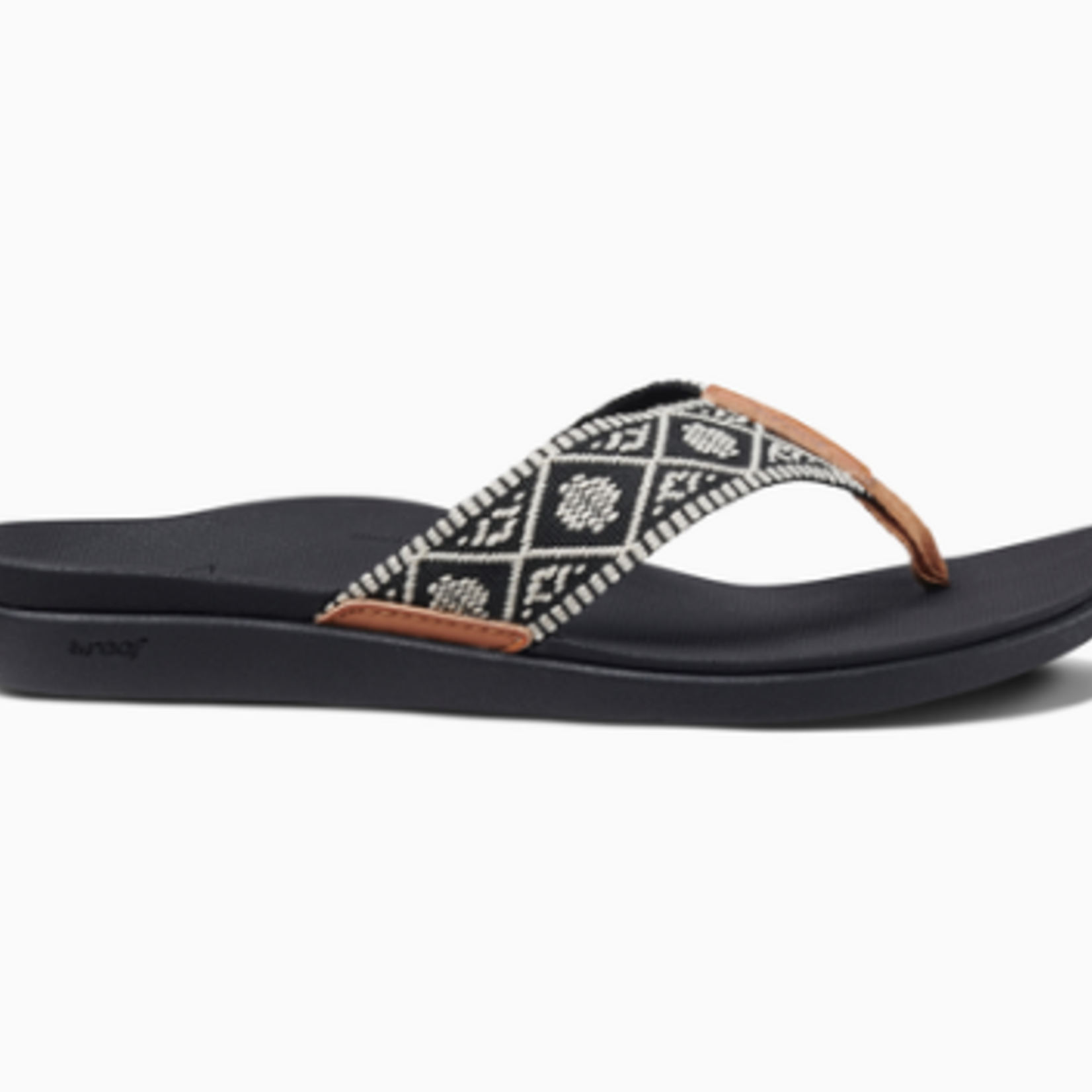 reef woven flip flops