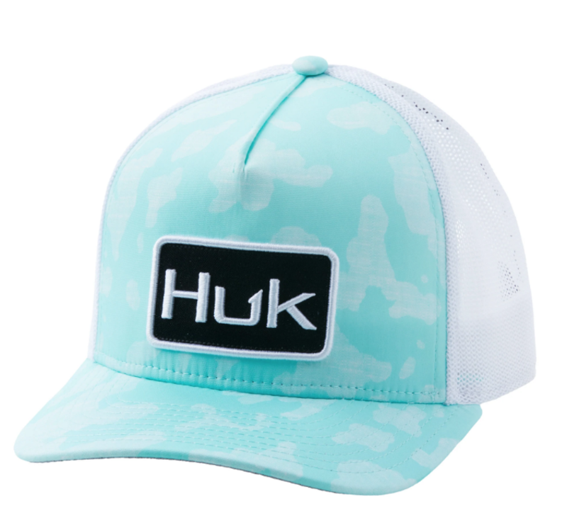 Huk Huk Running Lakes Camo Trucker