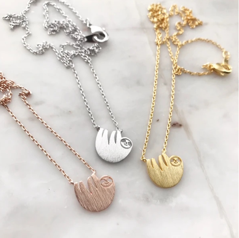 Musthavemustget Must Have Sloth Necklace