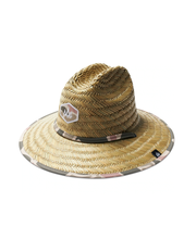 Kids Straw Hat, Camo - Landsharks