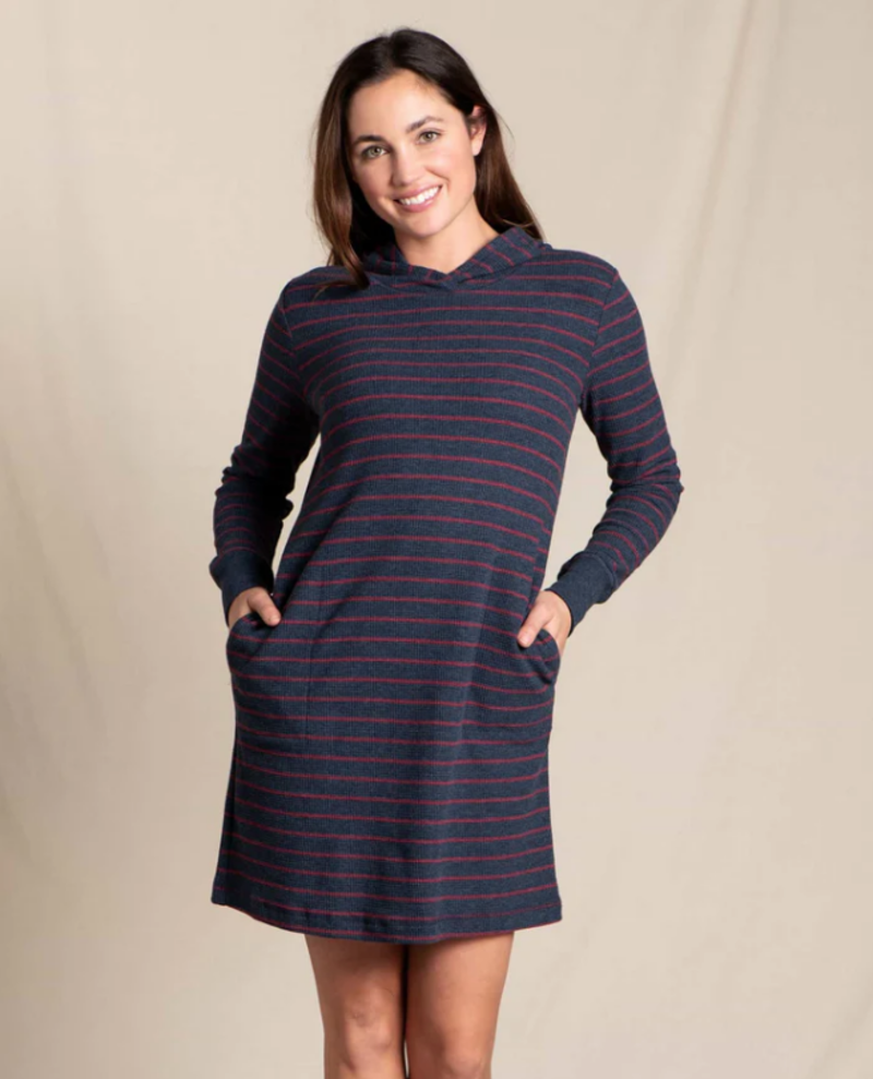 Toad & Co Toad & Co Foothill Hooded L/S Dress