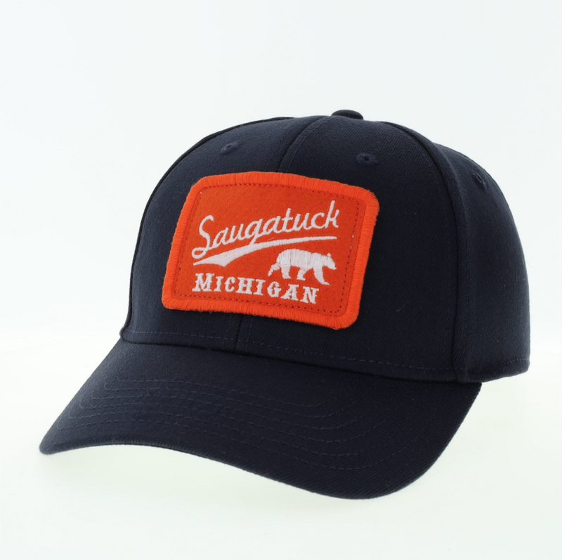 League Saugatuck Bear Patch Hat