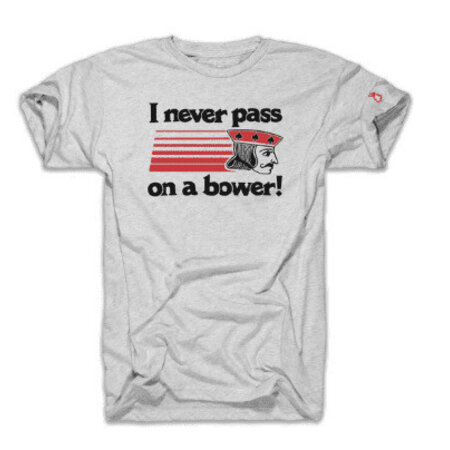 The Mitten State "Never Pass on a Bower" Tee