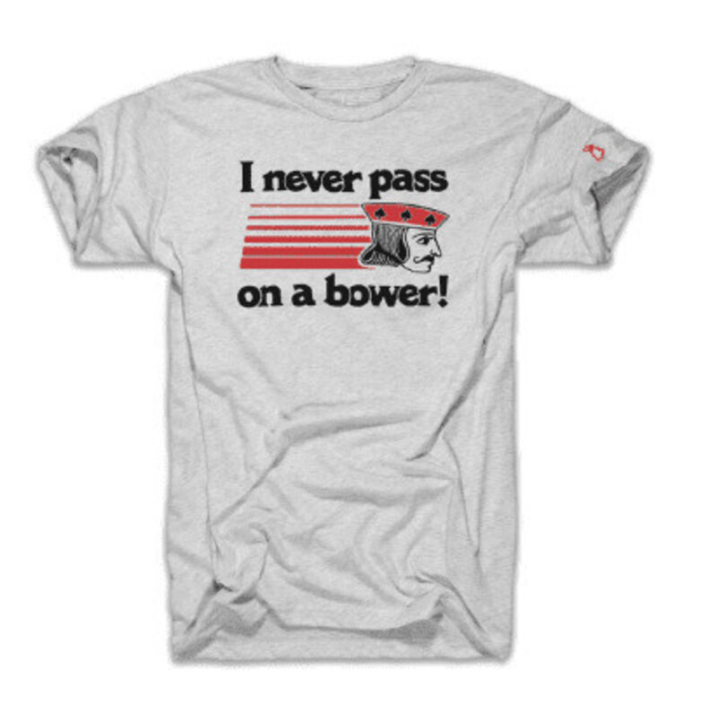 The Mitten State "Never Pass on a Bower" Tee