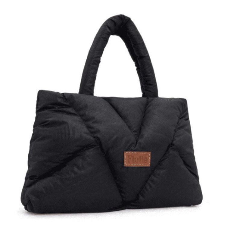 Flufie Classic Pillow Bag - Jet Black