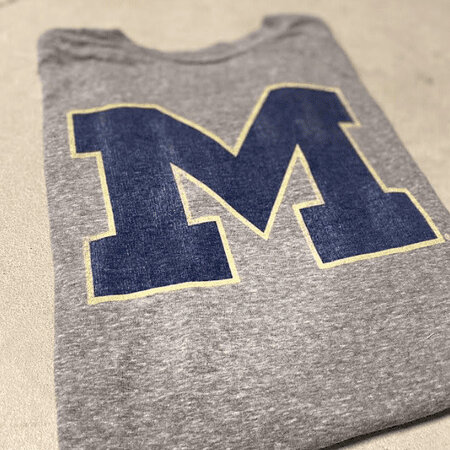 Wildcat Retro Brand U of M Block "M" Tee