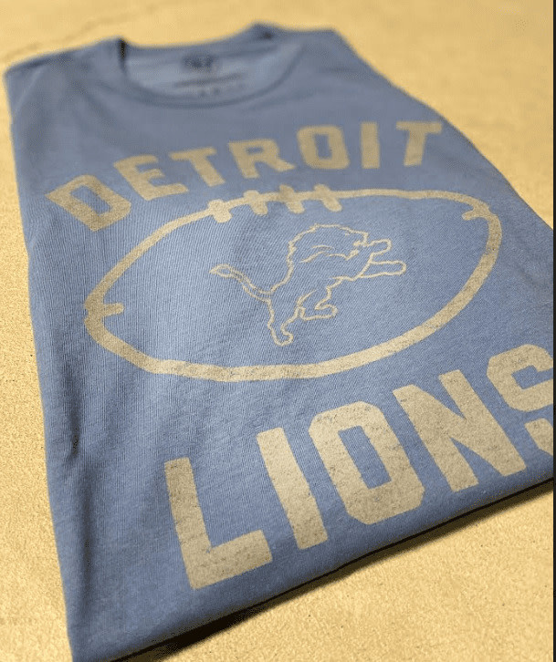 Detroit Lions Throwback Logo Patch - Vintage Detroit Collection