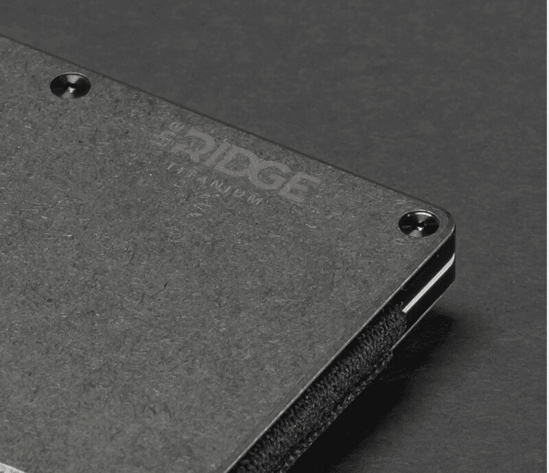 The Ridge Titanium Cash Strap