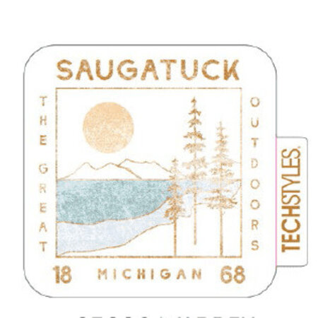 TechStyles Saugatuck, The Great Outdoors Sticker - 2"