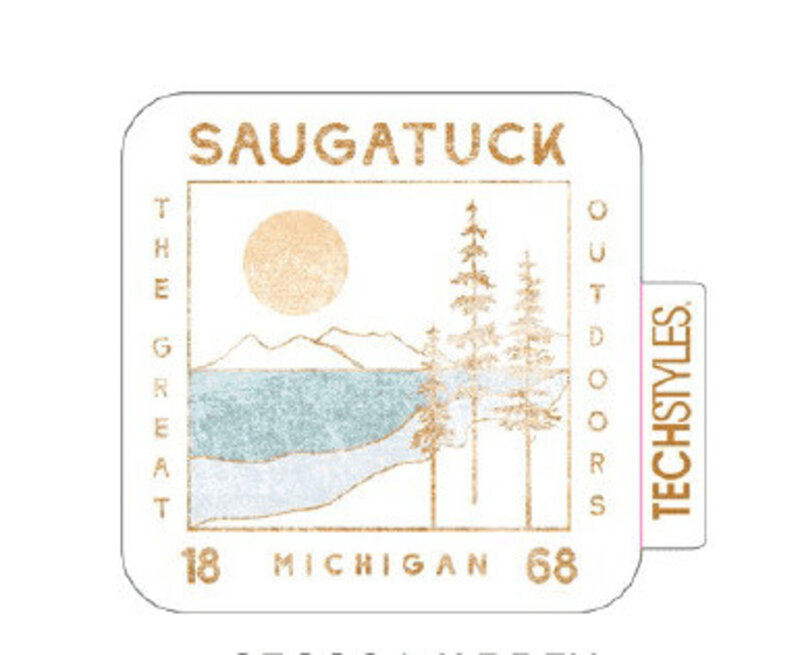 TechStyles Saugatuck, The Great Outdoors Sticker - 2"