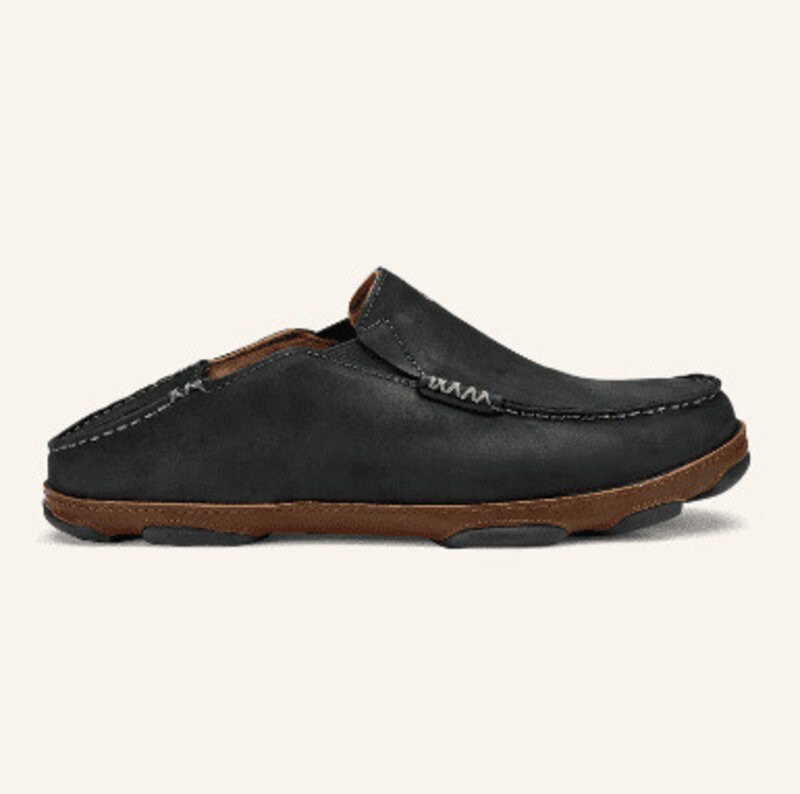 Olukai Men's Moloa Leather Slip-On