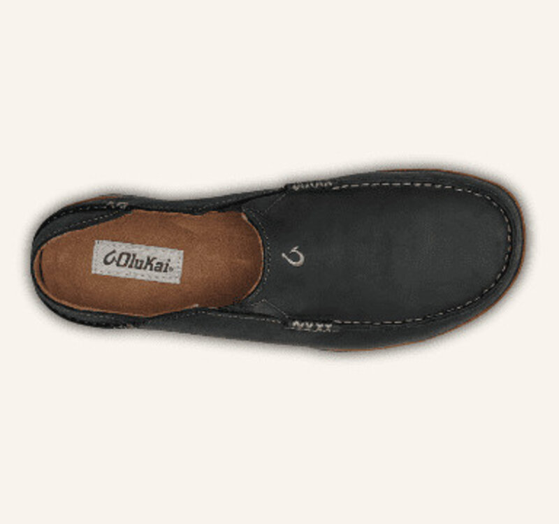 Olukai Men's Moloa Leather Slip-On