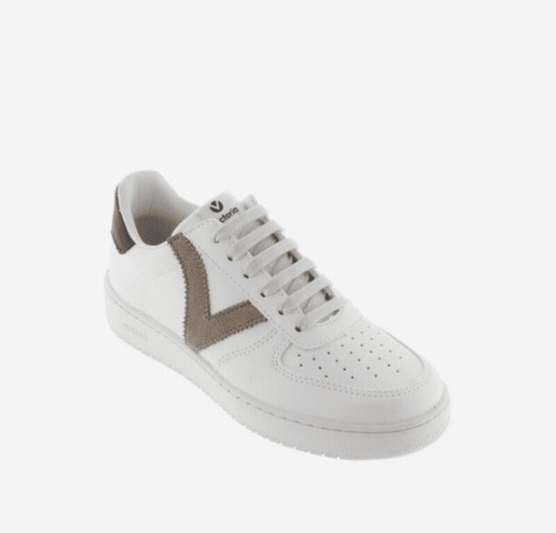 Victoria Calzados Women's Madrid Contrast Faux Leather Sneaker
