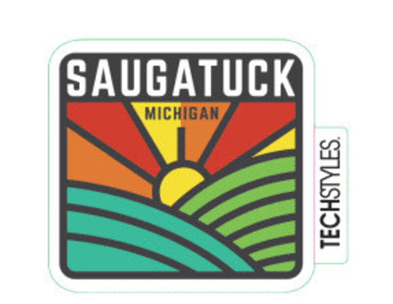 TechStyles Saugatuck Sunrise Sticker - 2"