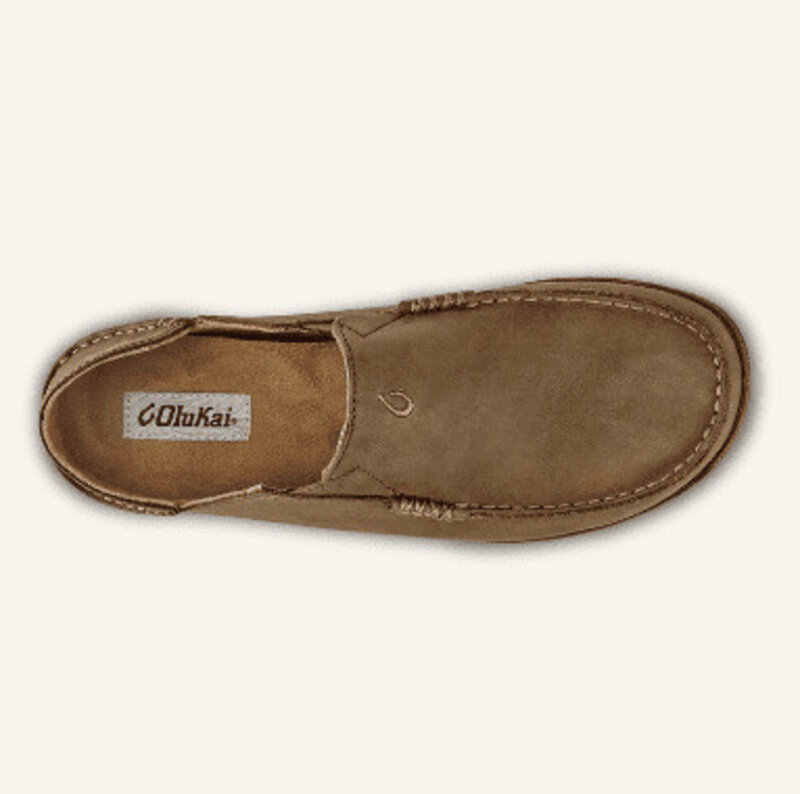 Olukai Men's Moloa Leather Slip-On