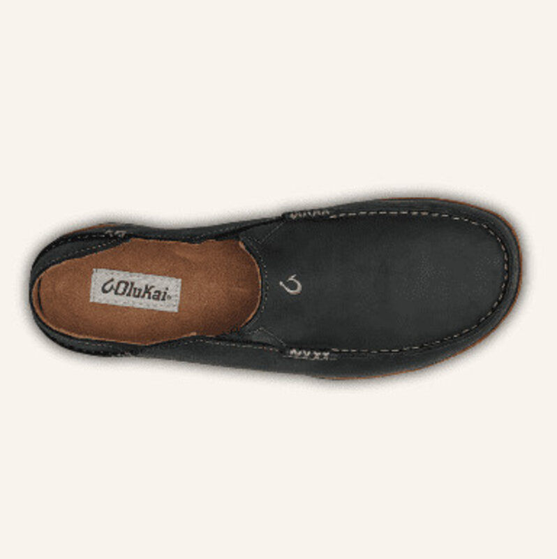 Olukai Men's Moloa Leather Slip-On