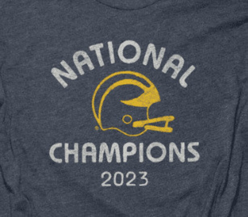 The Mitten State UofM National Champions Tee