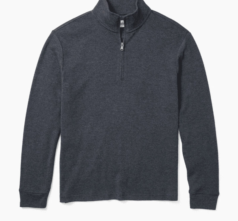 Fair Harbor Men's The Larchmont Seawool Quarter Zip