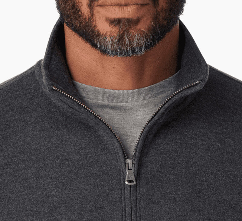 Fair Harbor Men's The Larchmont Seawool Quarter Zip