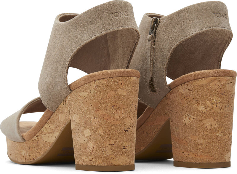 TOMS Women's Majorca Platform Cork Sandal