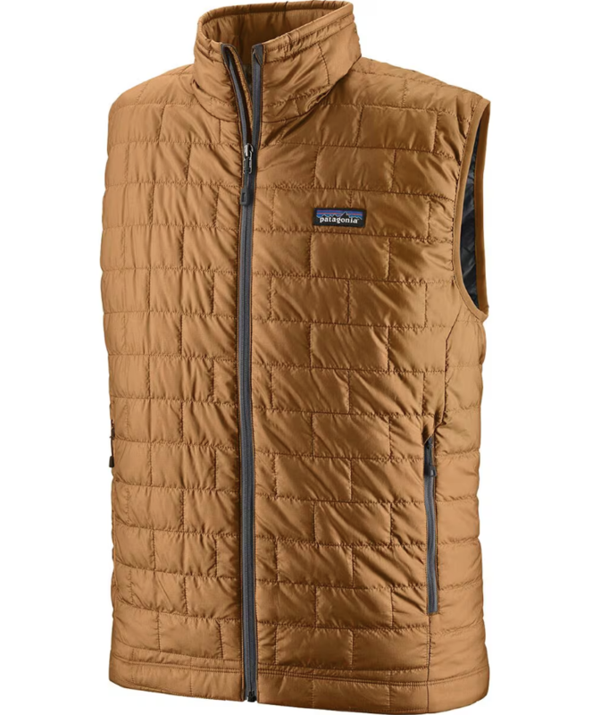 激安単価で Patagonia Outfitters Landsharks - Vest Puff Nano M's トップス