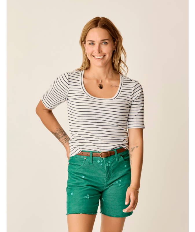 Carve Designs Asher Rib Top
